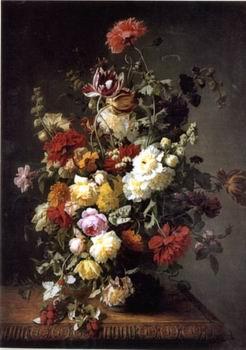 unknow artist Floral, beautiful classical still life of flowers.057 oil painting picture